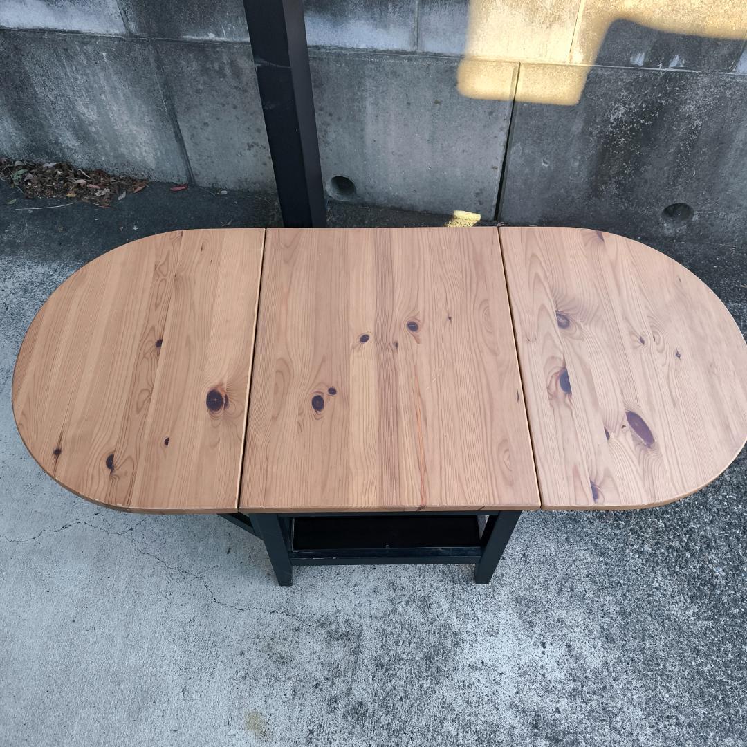 IKEA　バタフライテーブル　ARKELSTORP　コーヒーテーブル　木製