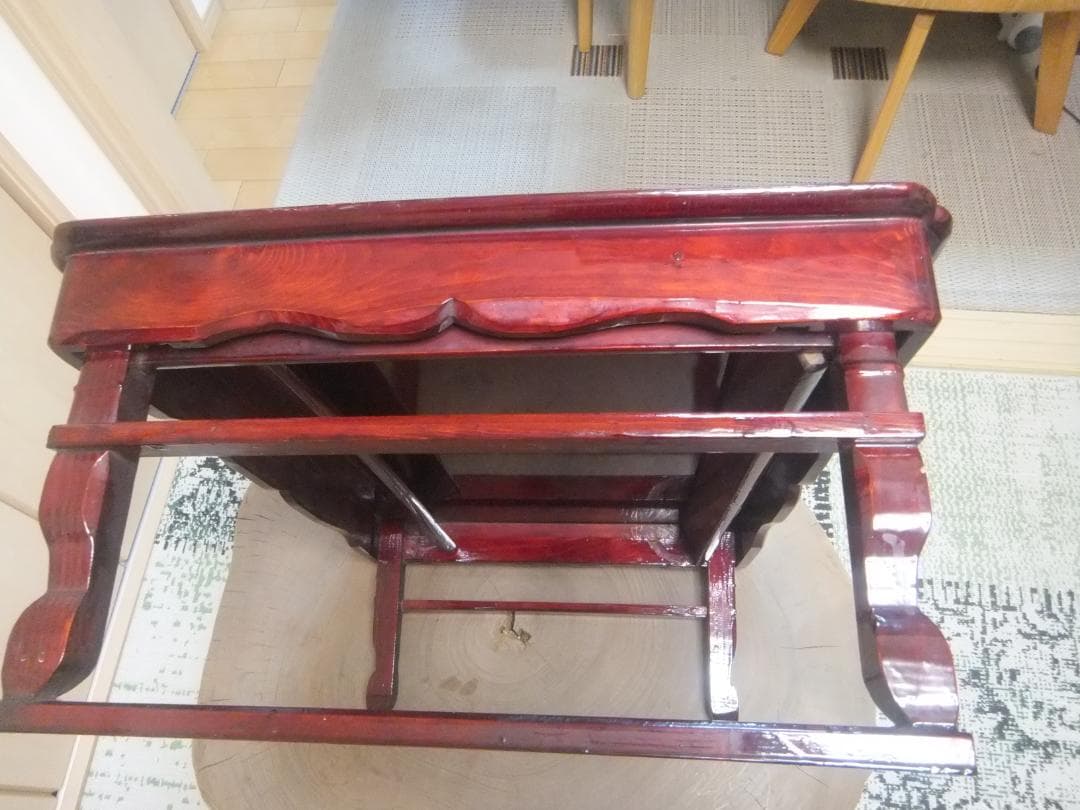 螺鈿テーブル韓国製、美品