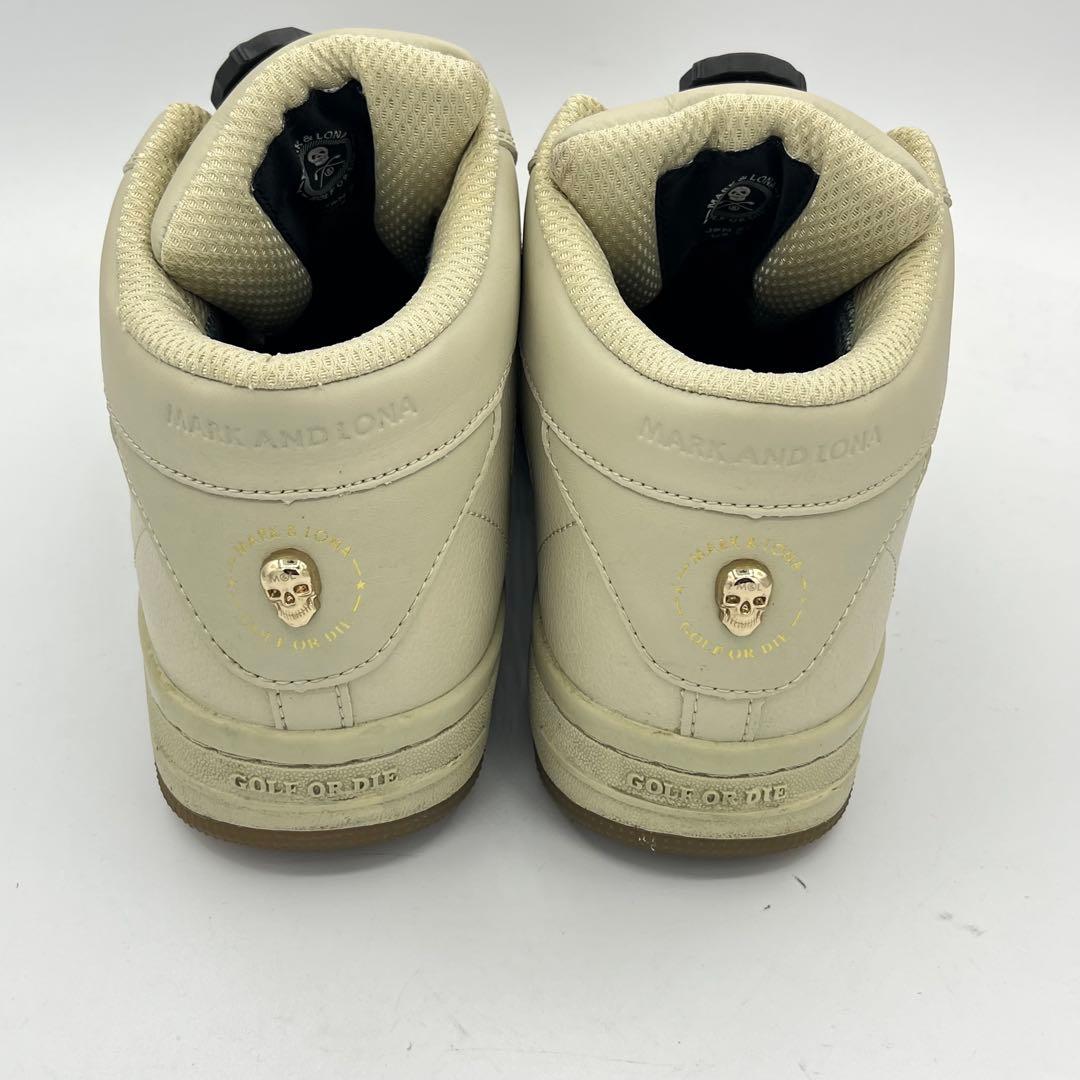 未使用　MARK＆LONA マーク＆ロナ BOA ゴルフシューズ　27 ベージュ