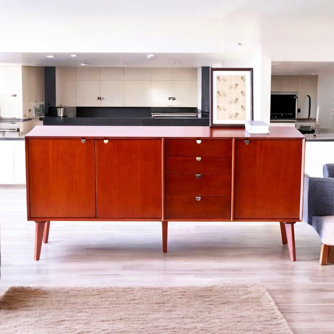 G 新品 北欧 リビングボード 160cm 収納 サイドボード キャビネット