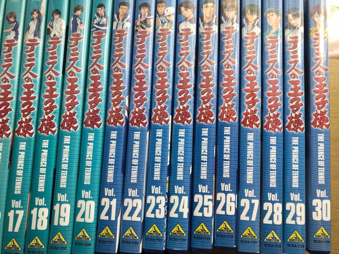 テニスの王子様 DVD 全45巻 ファンディスク 劇場版の47枚セット