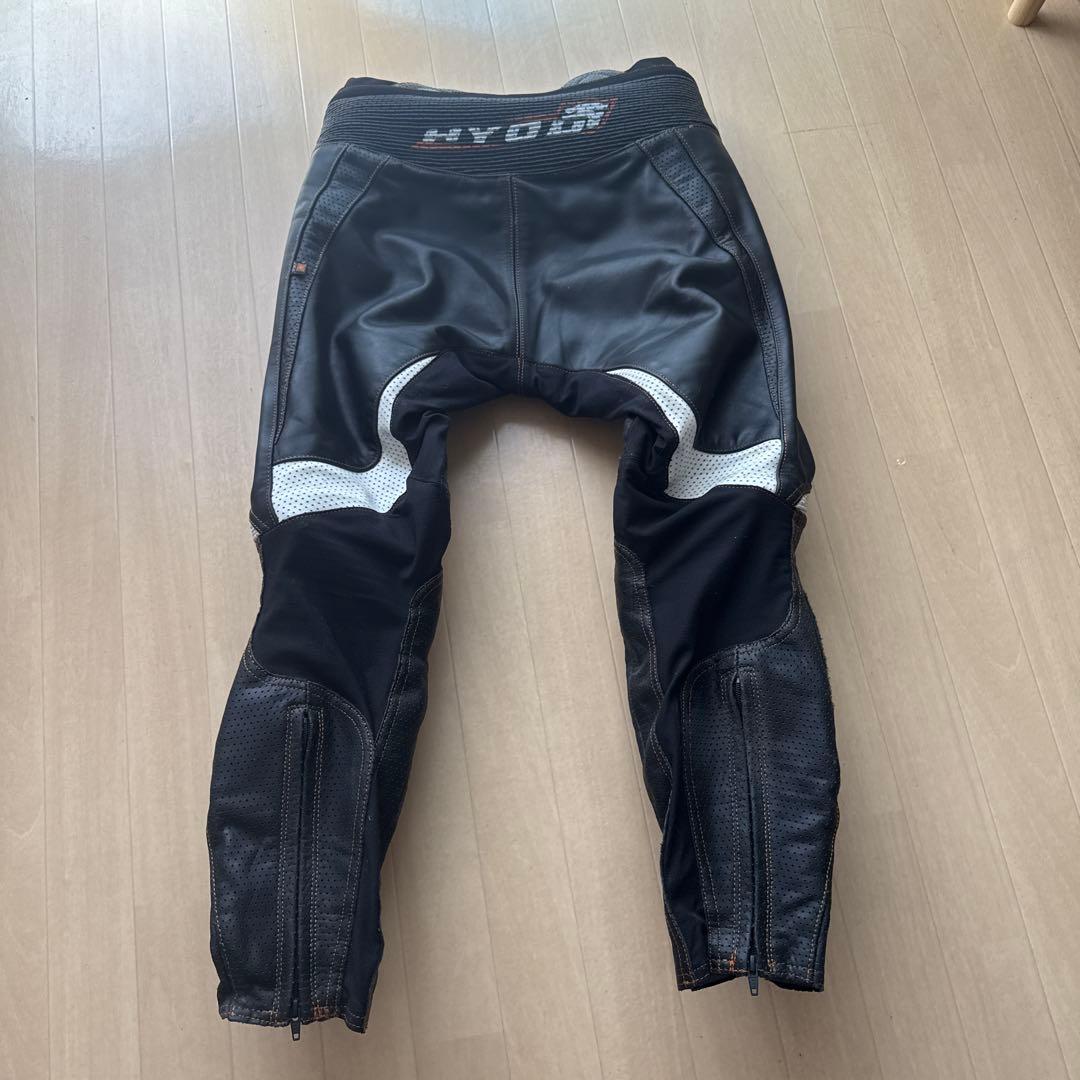 hyod パンチングレザーパンツ