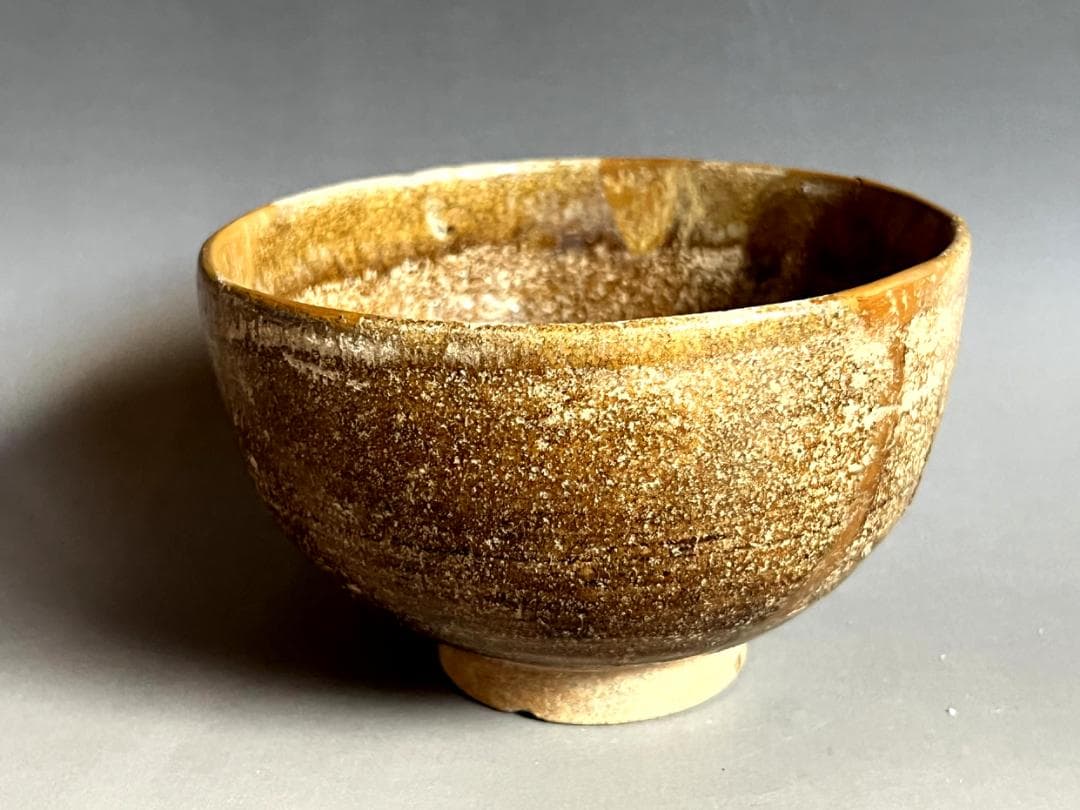 茶碗■古瀬戸茶碗 桃山～江戸期 直し有り 古いお茶道具 ぐい呑み 時代物骨董品■