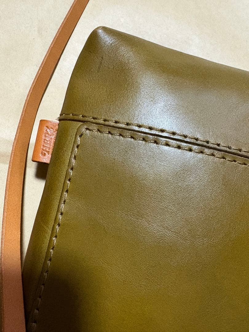 HERZショルダーポシェット (CP-37)Lサイズグリーン