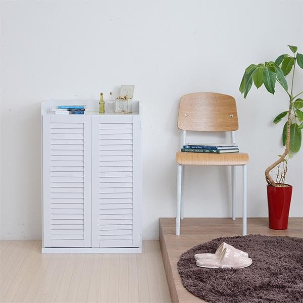 60㎝幅 開店記念セール！！ ルーバーシューズボックス　3