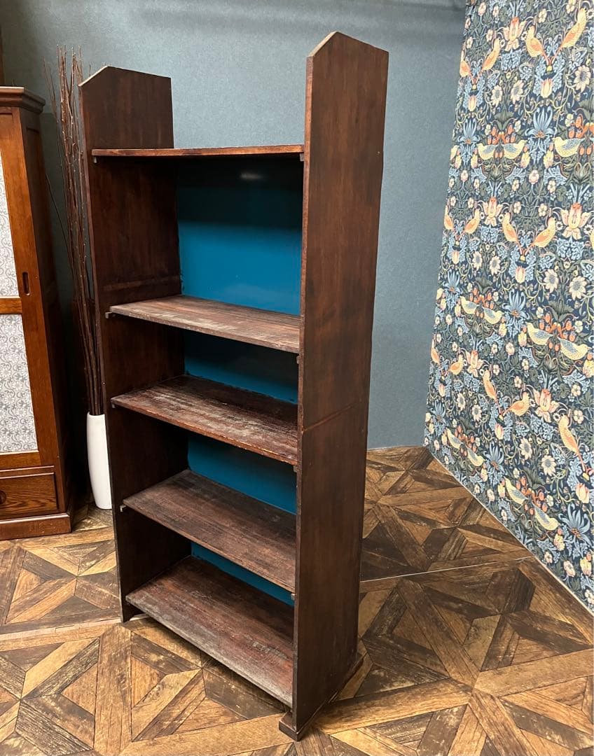 木製棚 当時物 昭和レトロ インテリア ビンテージ アンティーク 古道具 古民家