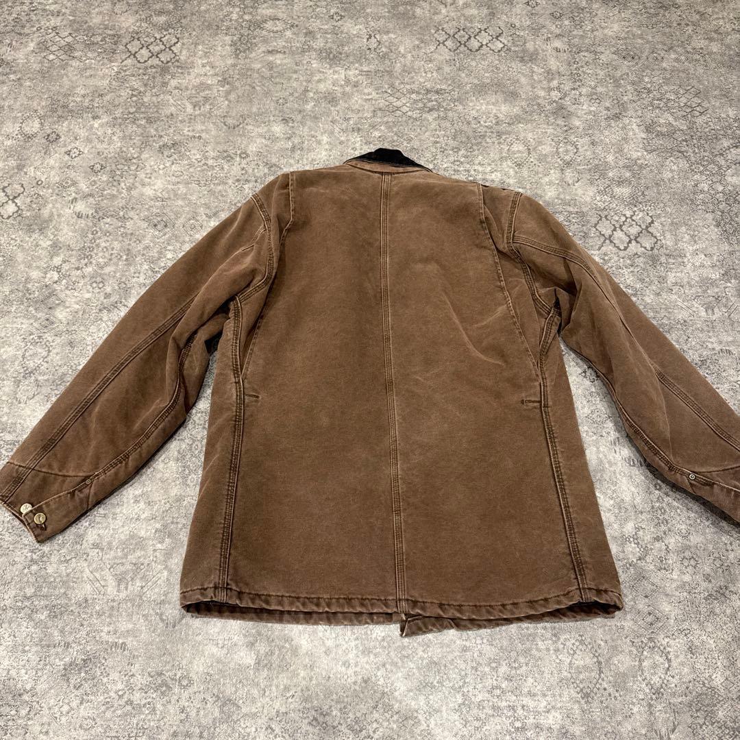 美品USA製 Carhartt ミシガンチョアコートOVY着◎