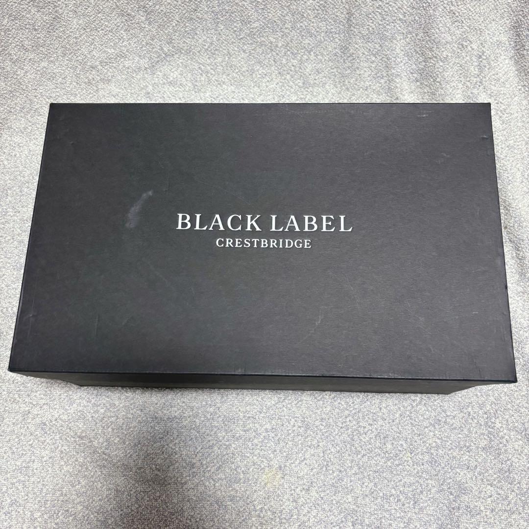 【極美品】BLACK LABEL CRESTBRIDGE 革靴　ストレートチップ