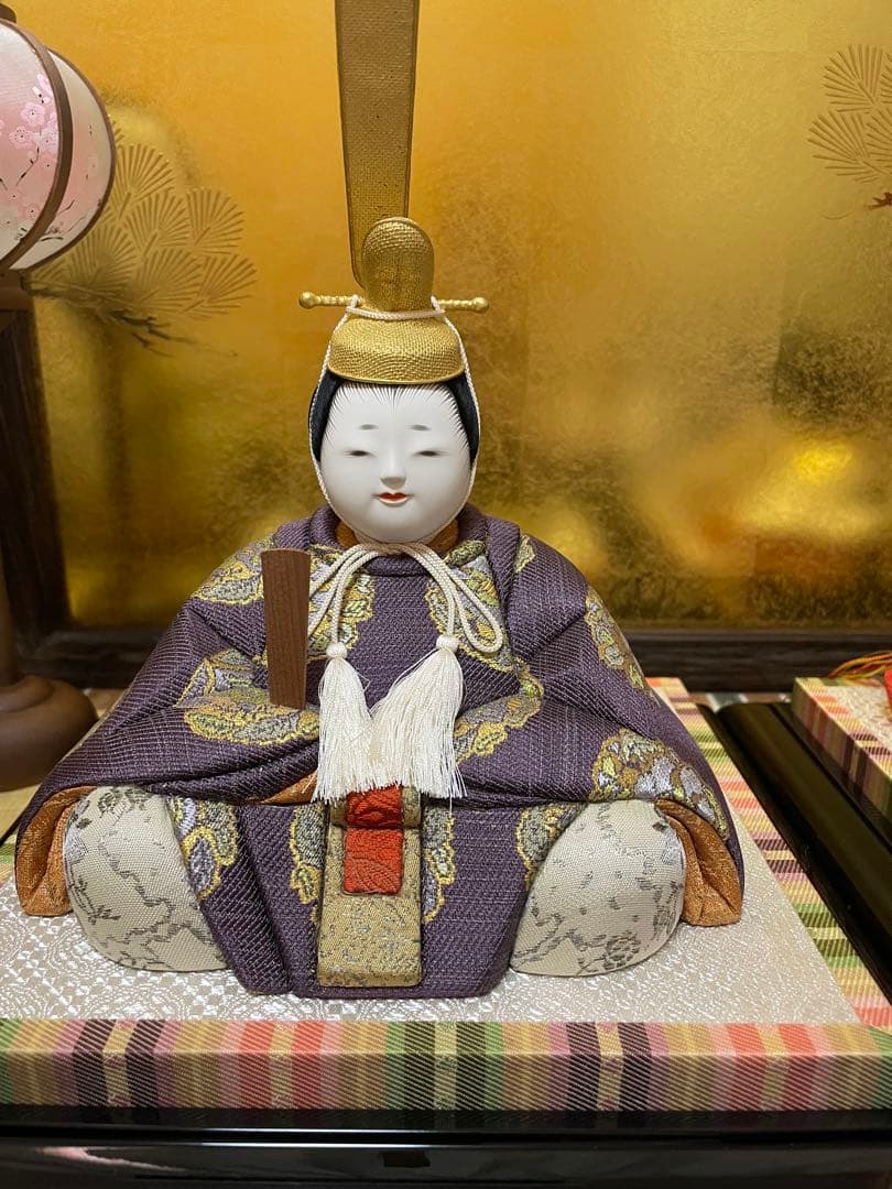 初代　石川潤平　木目込　雛人形　勲六等瑞宝章受章　献上　工芸品