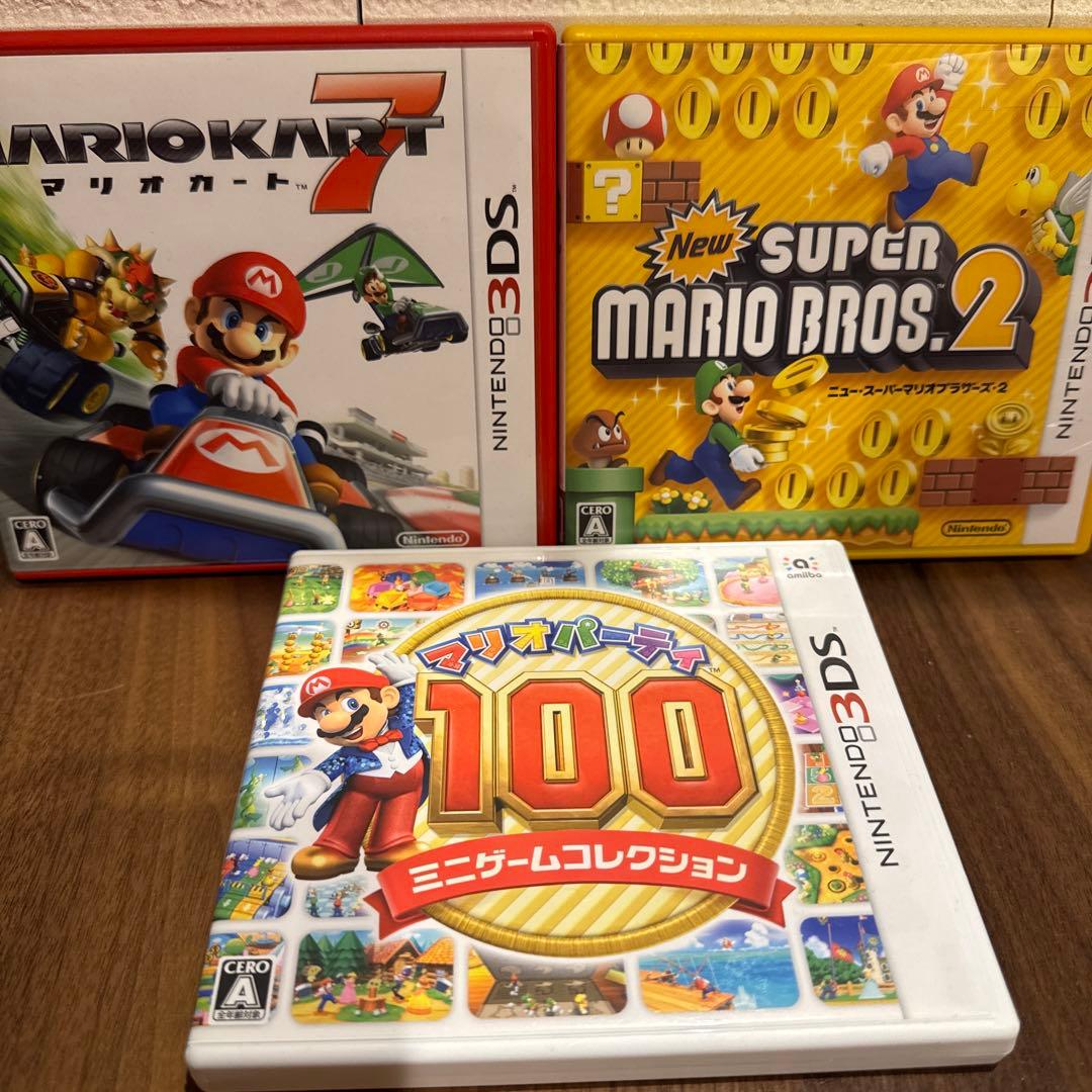 ニンテンドー3DSソフト　まとめ売り9本