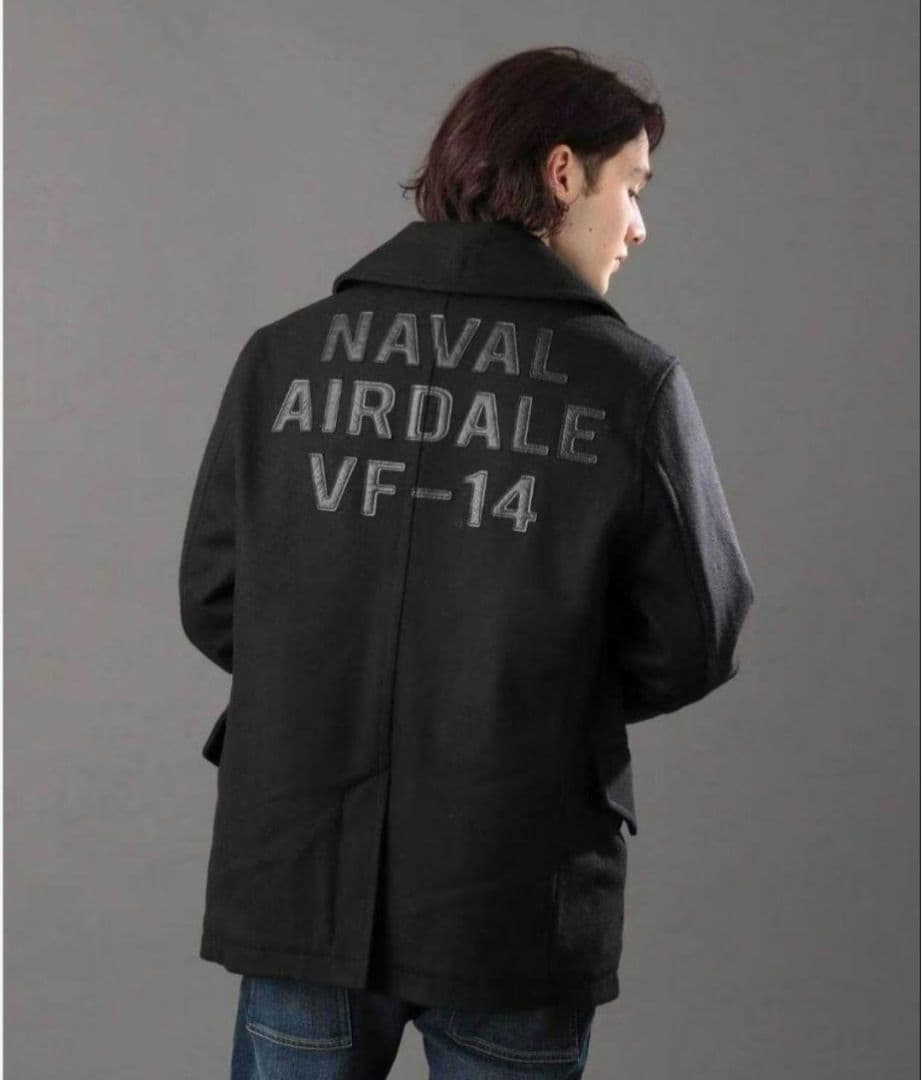 AVIREX ネイバル Pジャケット ブラック XL ☆新品・未使用品☆