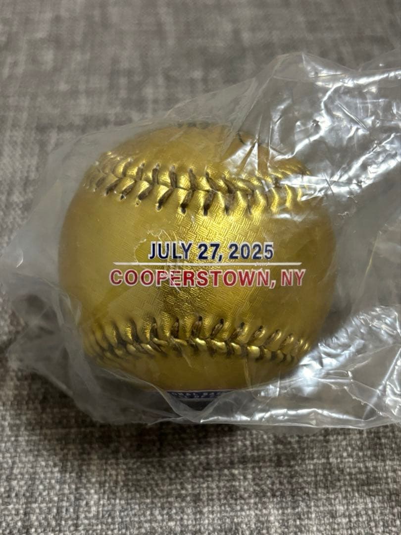 あ*．様 アメリカ野球殿堂博物館 イチロー 殿堂入り記念ボール