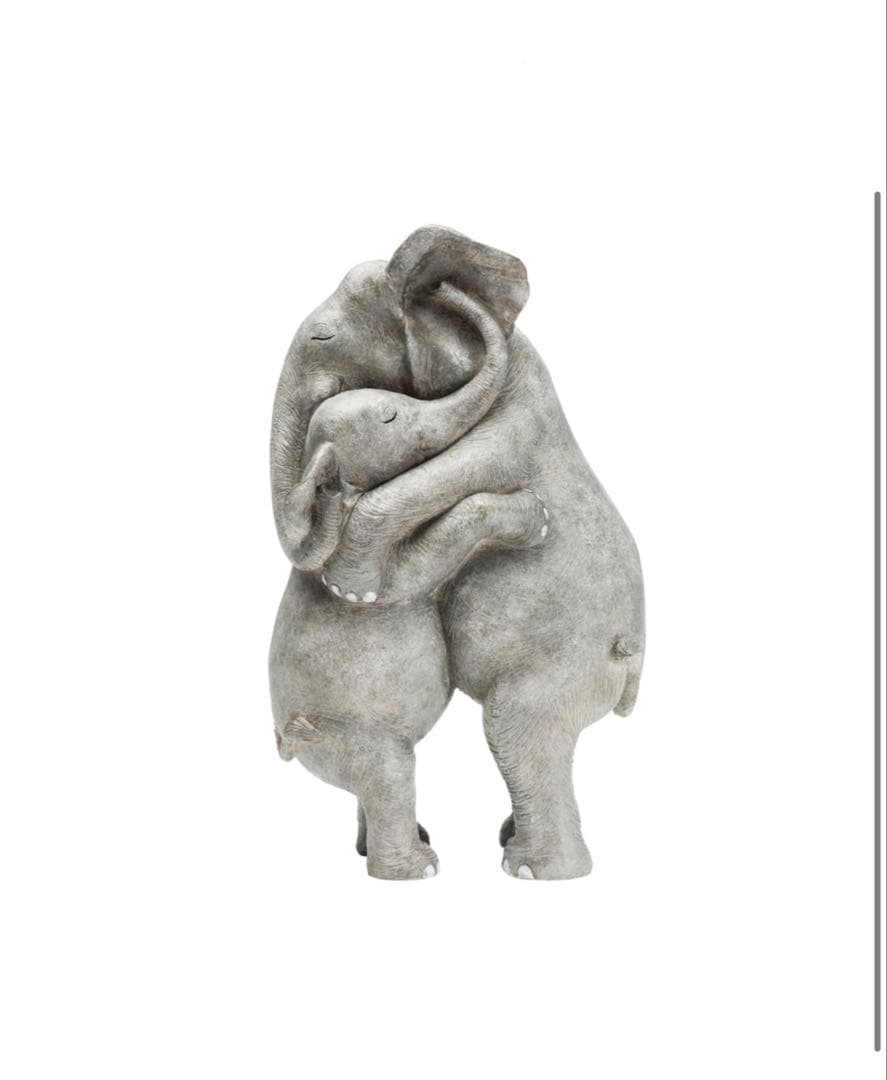 KARE エレファントハグ デコフィギア