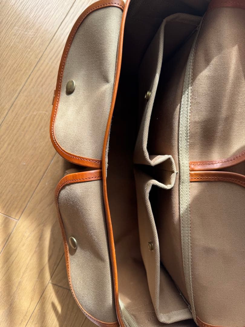HARDY ショルダーバッグ ベージュ キャンバス