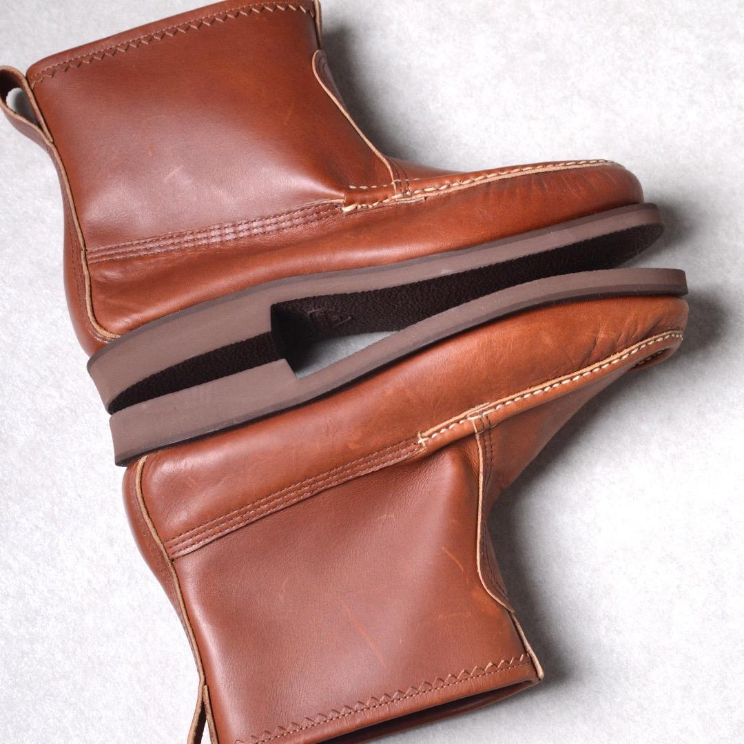 【未使用 デッドストック】ラッセルモカシン ノックアバウト ブラウン レザー