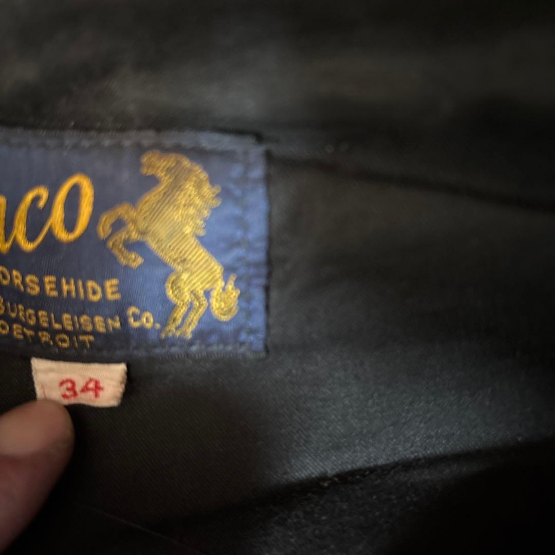 buco ブコ オリジナル ホースハイド モトクロスパンツ　ラングリッツレザー