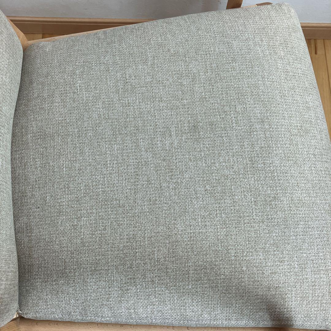 【美品】ニトリ　ダイニングチェア NコレクションC-27M肘/DC