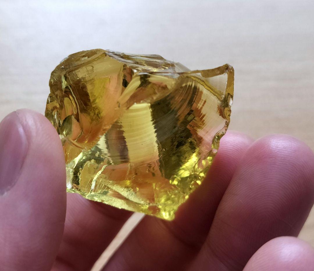 【レモンイエロー】アンダラクリスタル シエラネバダ産 36g 原石