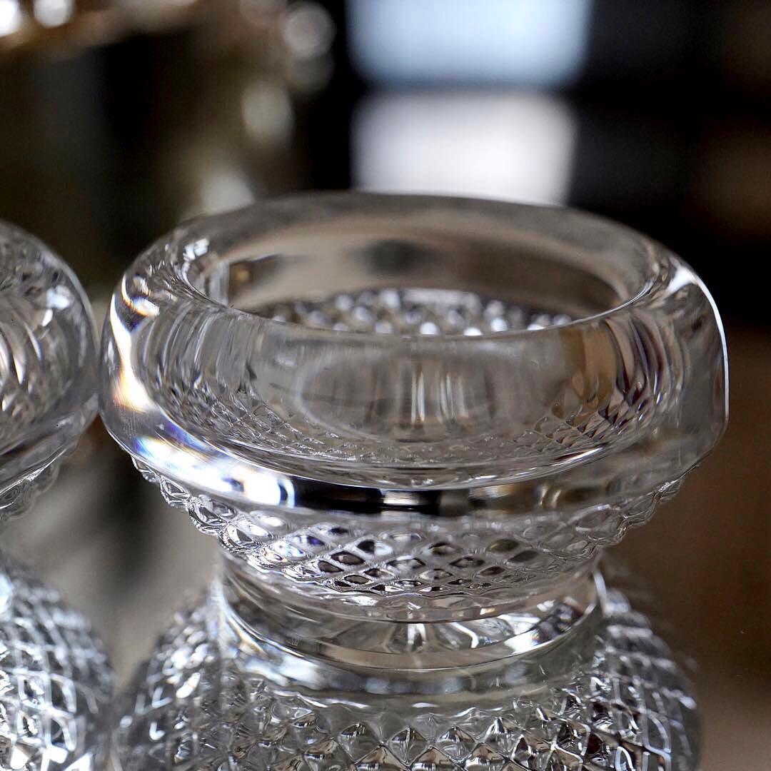 オールドバカラBACCARATバッキンガム★ソルト＆ペッパー 塩胡椒 調味料入れ