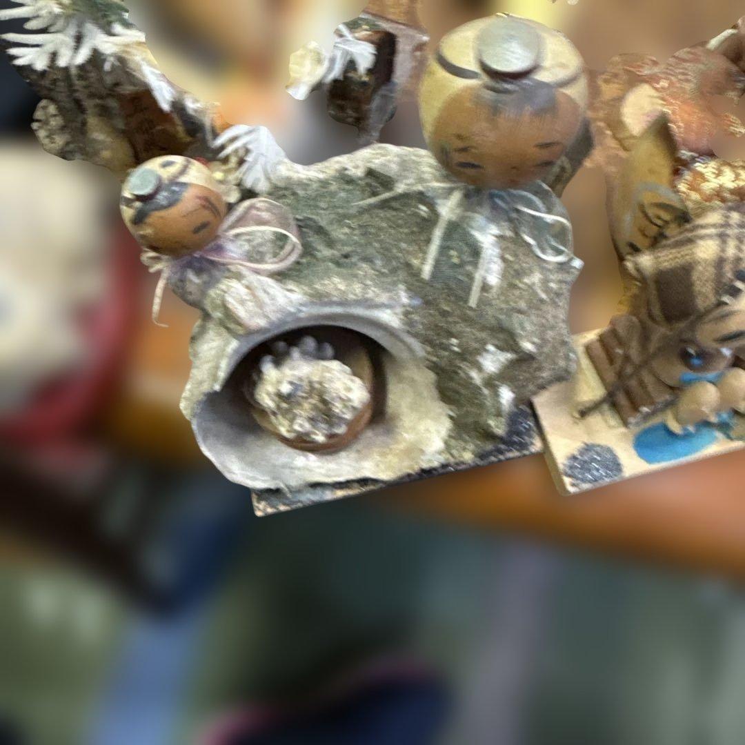 日本人形・こけし 1民芸品 ②和紙のお人形と ③もう一つのコケシのまとめ