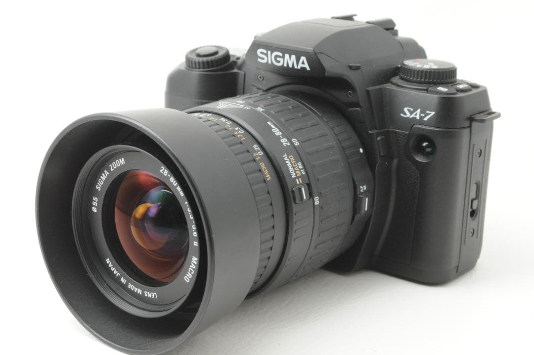 SIGMA シグマ SA-7＆28-80mm＆100-300mm＆ストロボ
