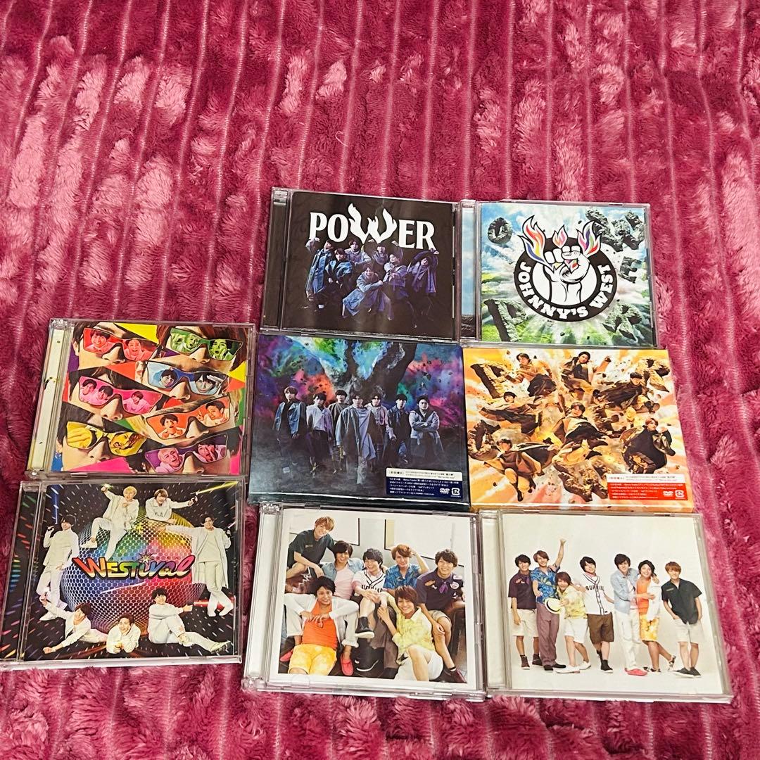 ジャニーズWEST CD まとめ売り　62枚