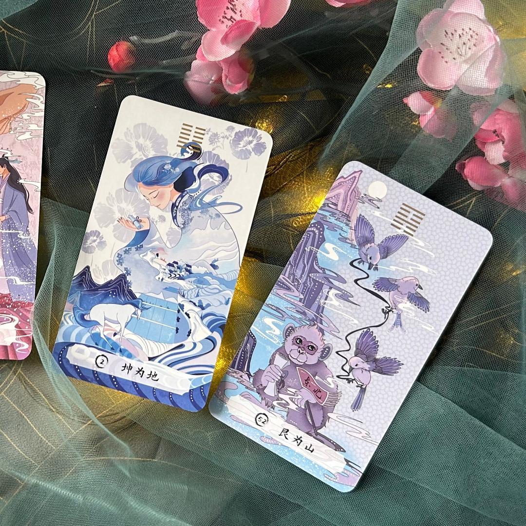 【正規品イーチンオラクルカード】美麗＆幻想的な古典伝統✨変化がテーマのデッキ