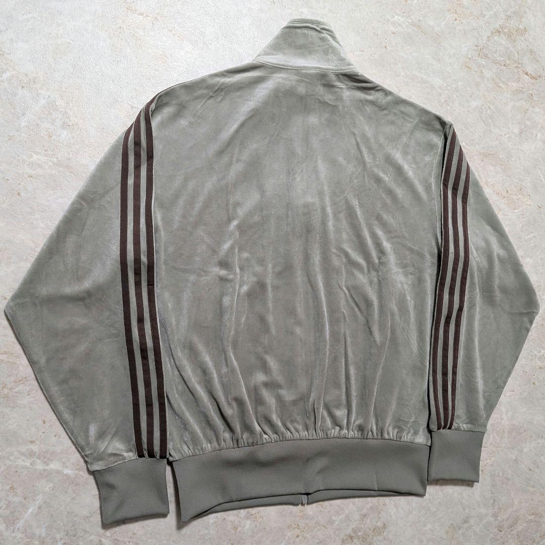 超希少⭐完売品adidasファイヤーバードベロアトラックジャケット グレージュL
