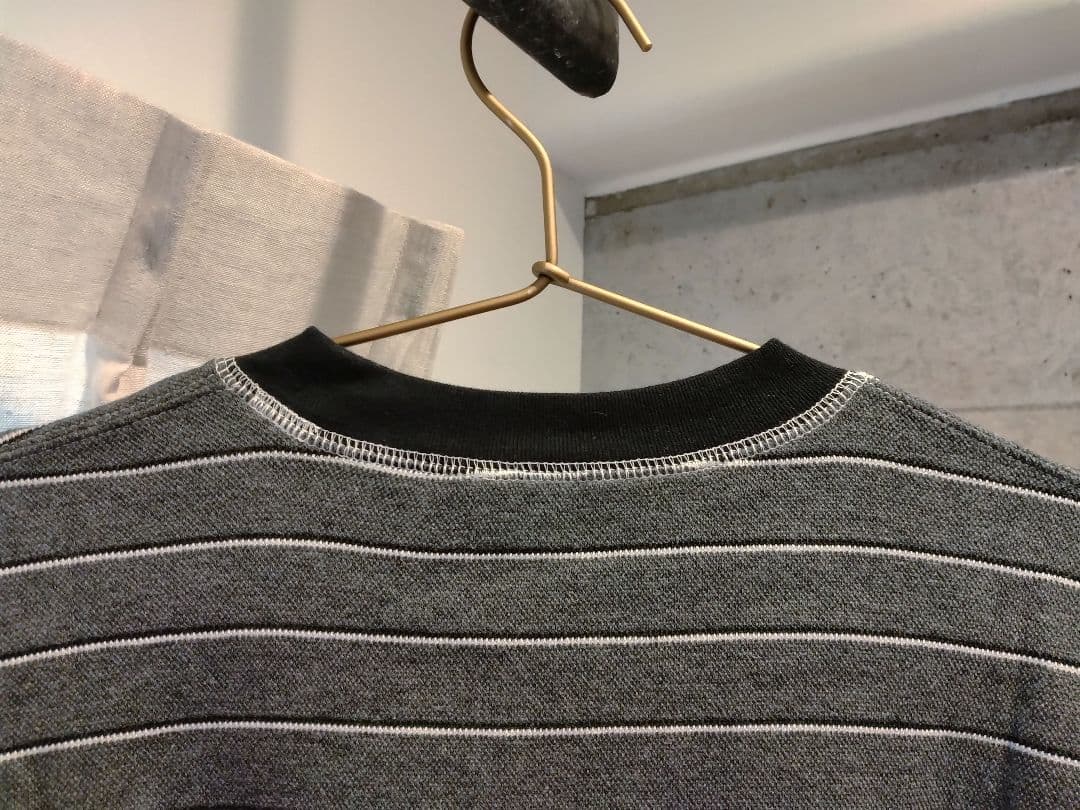 【未使用品】TODAYFUL Border Long T-shirts グレー