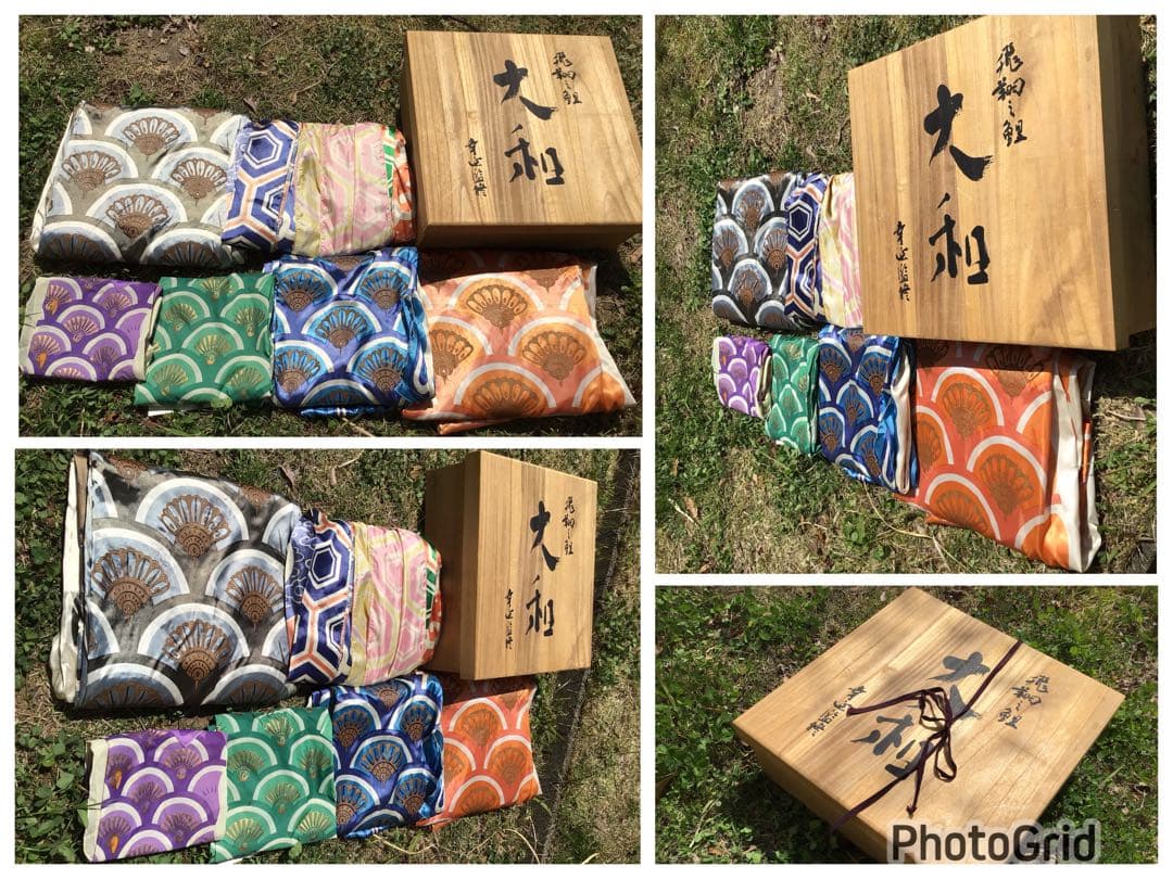 ●逸品〓旧家整理品●高級 鯉のぼり●幸正監修・飛翔之鯉『大利』6M●家紋丸に梅鉢