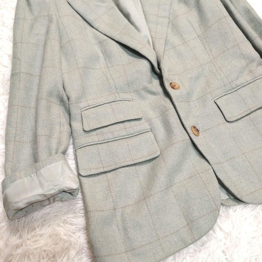 ★ムーミンママ様★Ralph Lauren シルク ウール チェック