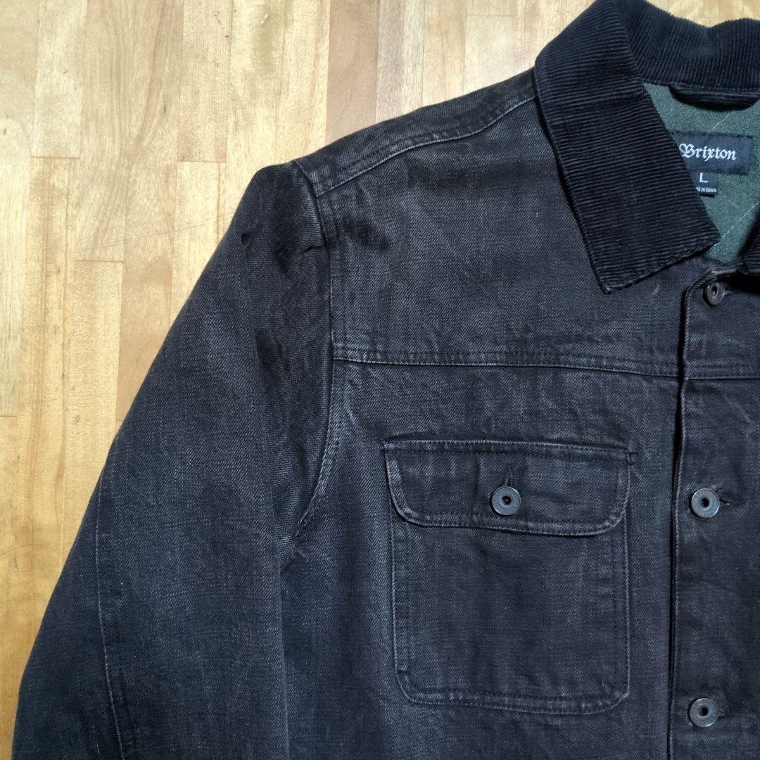 み*お様 brixton ブラックデニム　カバーオール