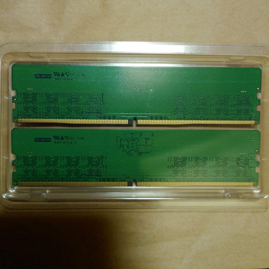 BUFFALO 32GB DDR5 4800メモリ