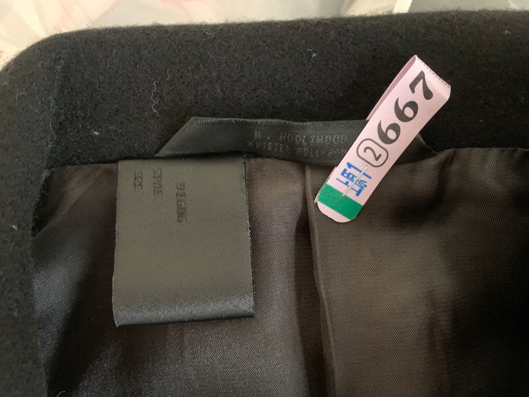 【最終お値下げ中】N.HOOLYWOOD カシミア混 ピーコート