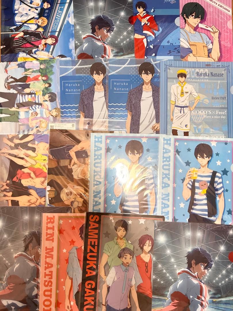 Free! ポストカード 三菱UFJ銀行 VISAデビット 松岡凛