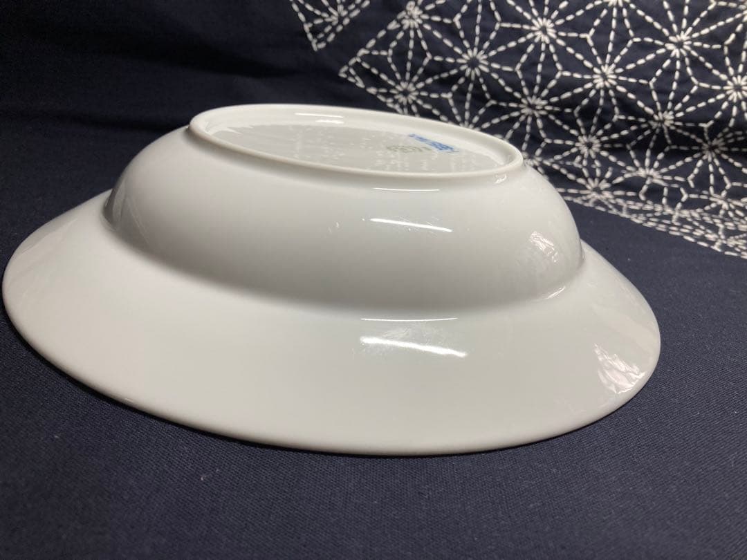 ロイヤルコペンハーゲン　ブルーフルーテッド　プレイン　ディーププレート　深皿