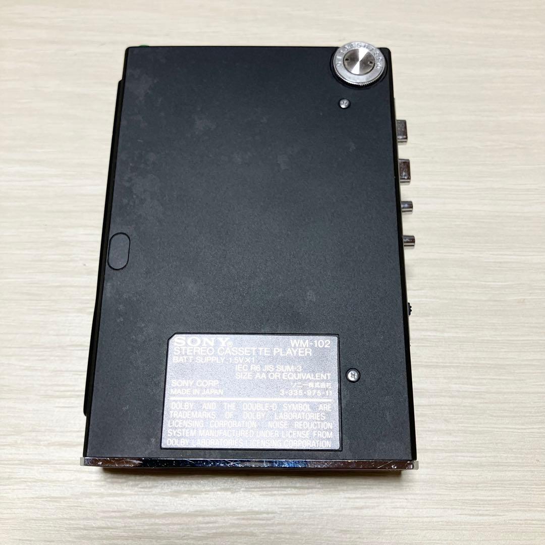 希少　SONY カセットウォークマン　WM-102 ジャンク