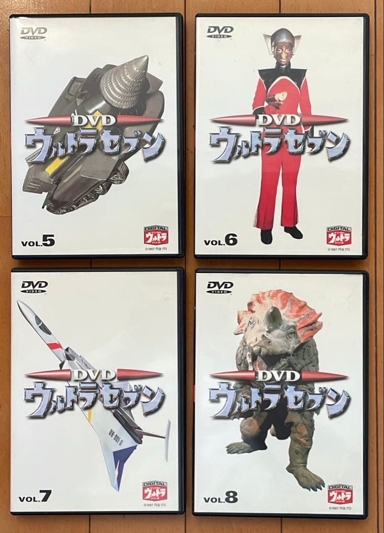 ウルトラセブン DVD 12巻セット