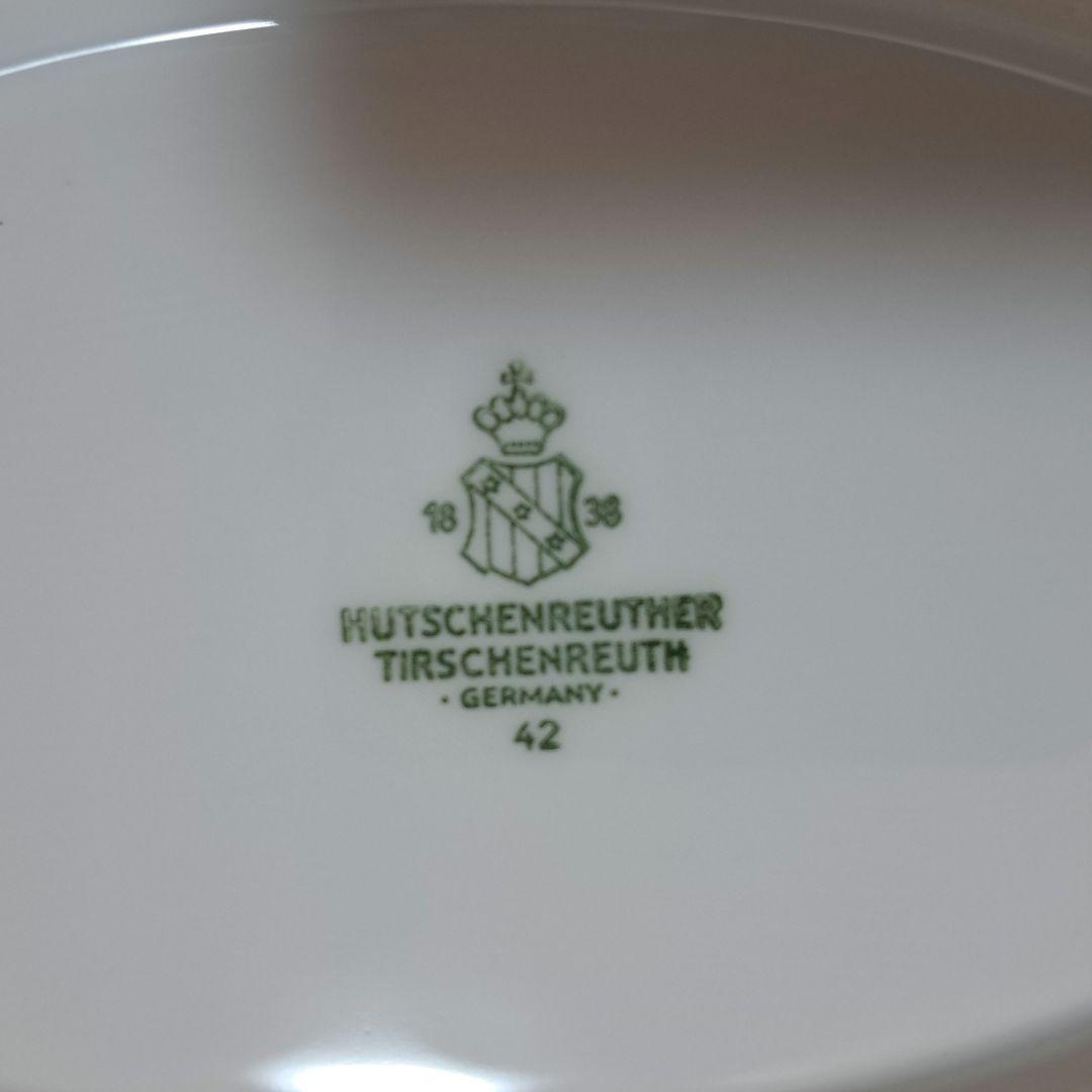 オーバル型 陶磁器プレート ヴィンテージ