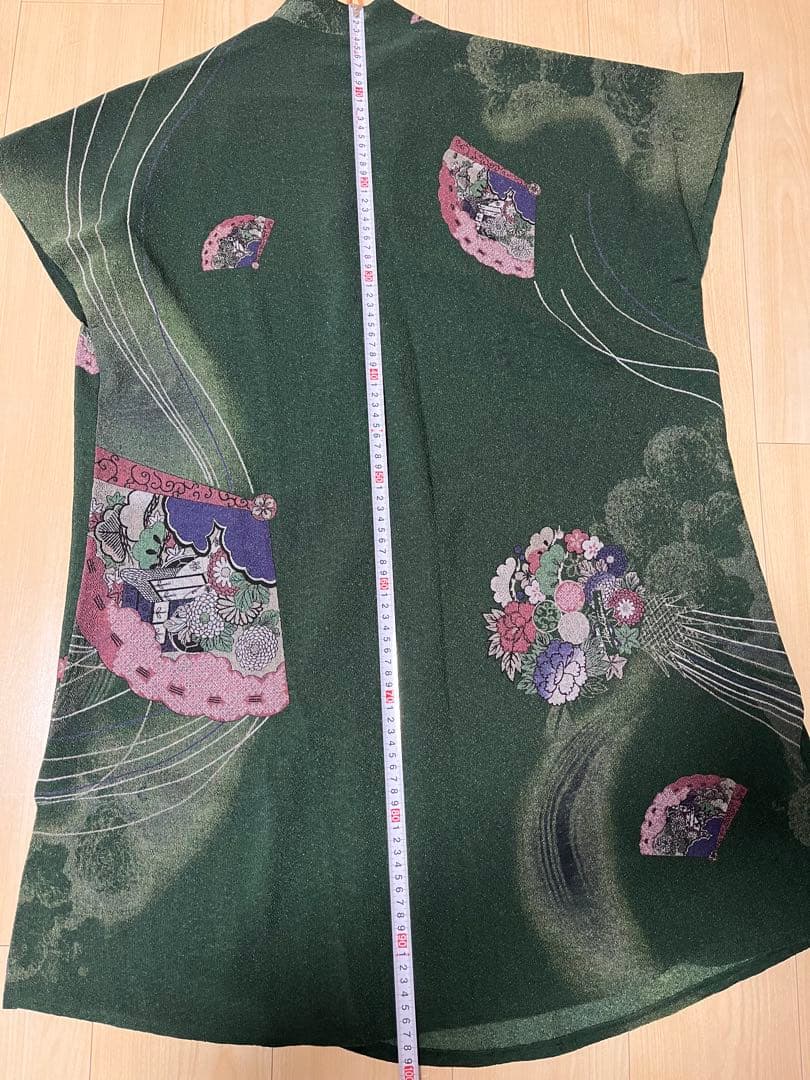 値下げ【新品・未使用・タグ付】　詩仙堂　ロング羽織物