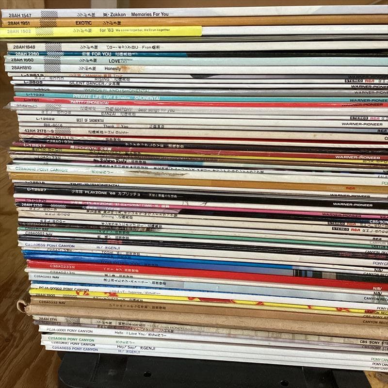 80年代　男性アイドル 【61枚】 TF0423-11　レコード　昭和ポップス