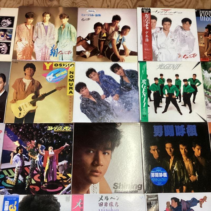 80年代　男性アイドル 【61枚】 TF0423-11　レコード　昭和ポップス