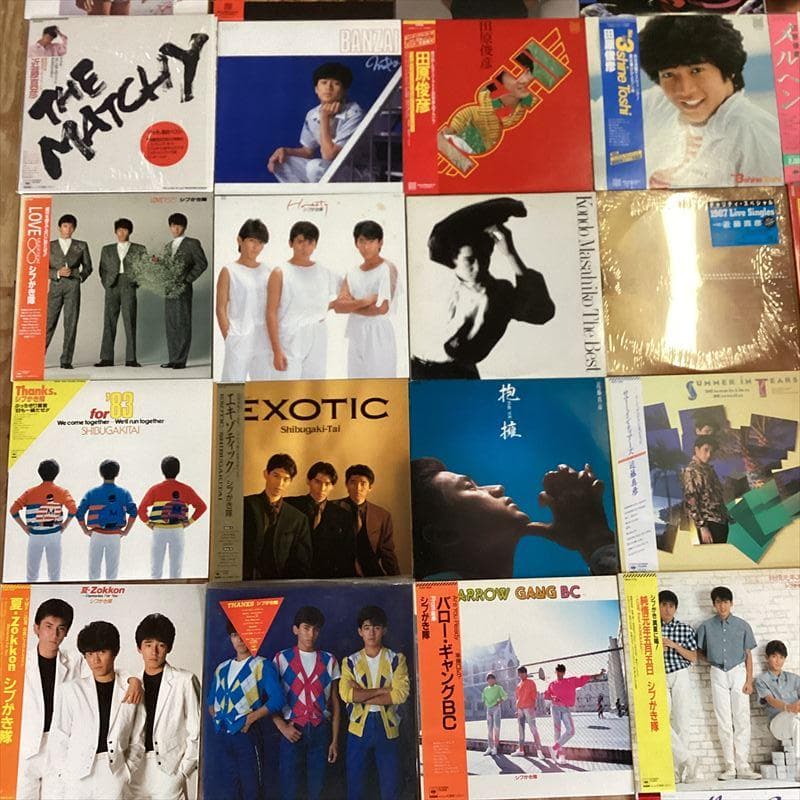 80年代　男性アイドル 【61枚】 TF0423-11　レコード　昭和ポップス