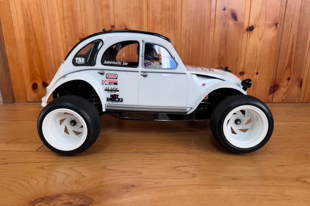 タミヤ RC DT-02シャーシ/シトロエン2CVボディ/KOサーボ付き