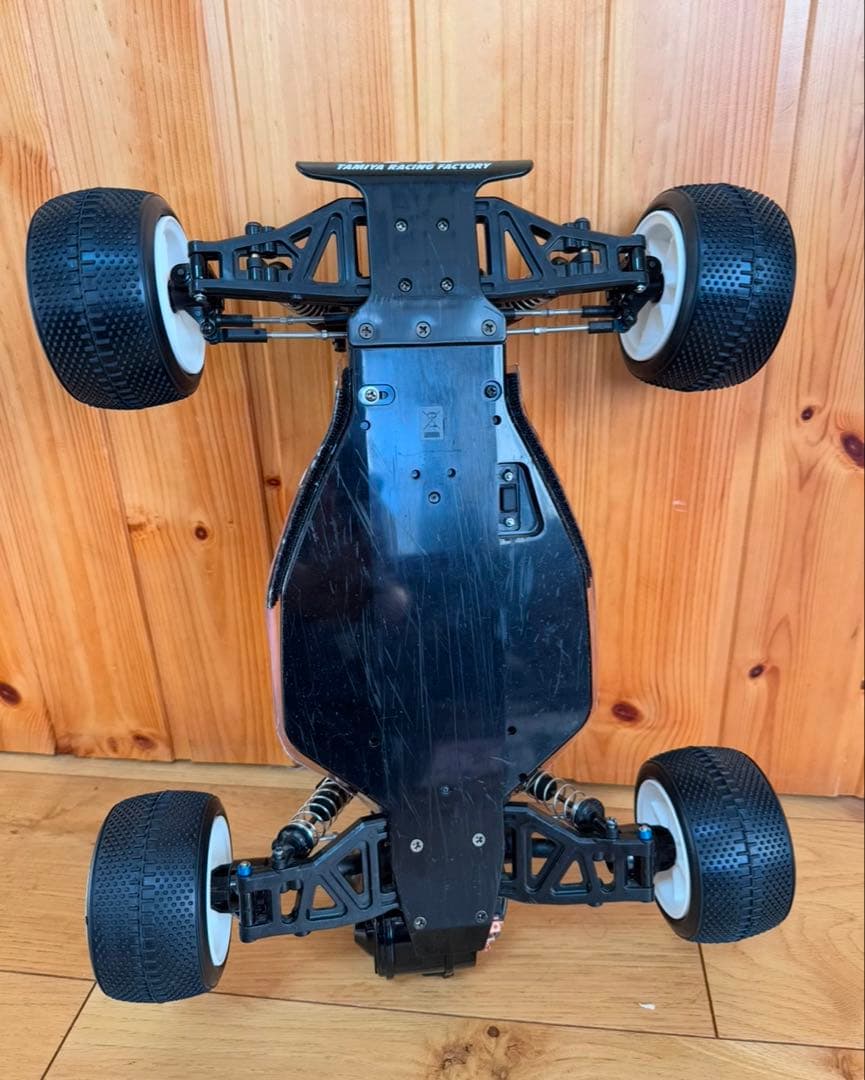 タミヤ RC DT-02シャーシ/シトロエン2CVボディ/KOサーボ付き