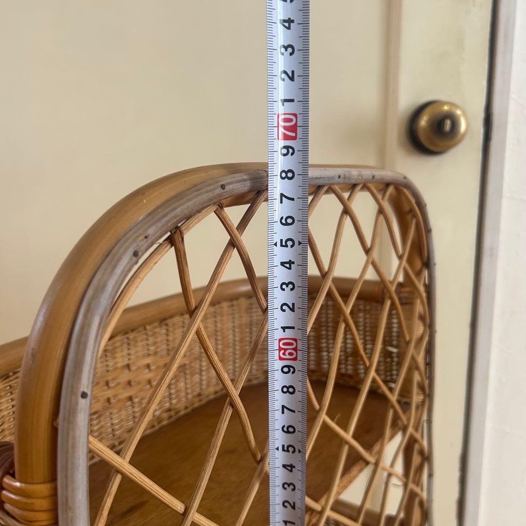 ☆アンティーク☆ ラタン　ラック　ボックス　マルチラック　バスケット　古道具