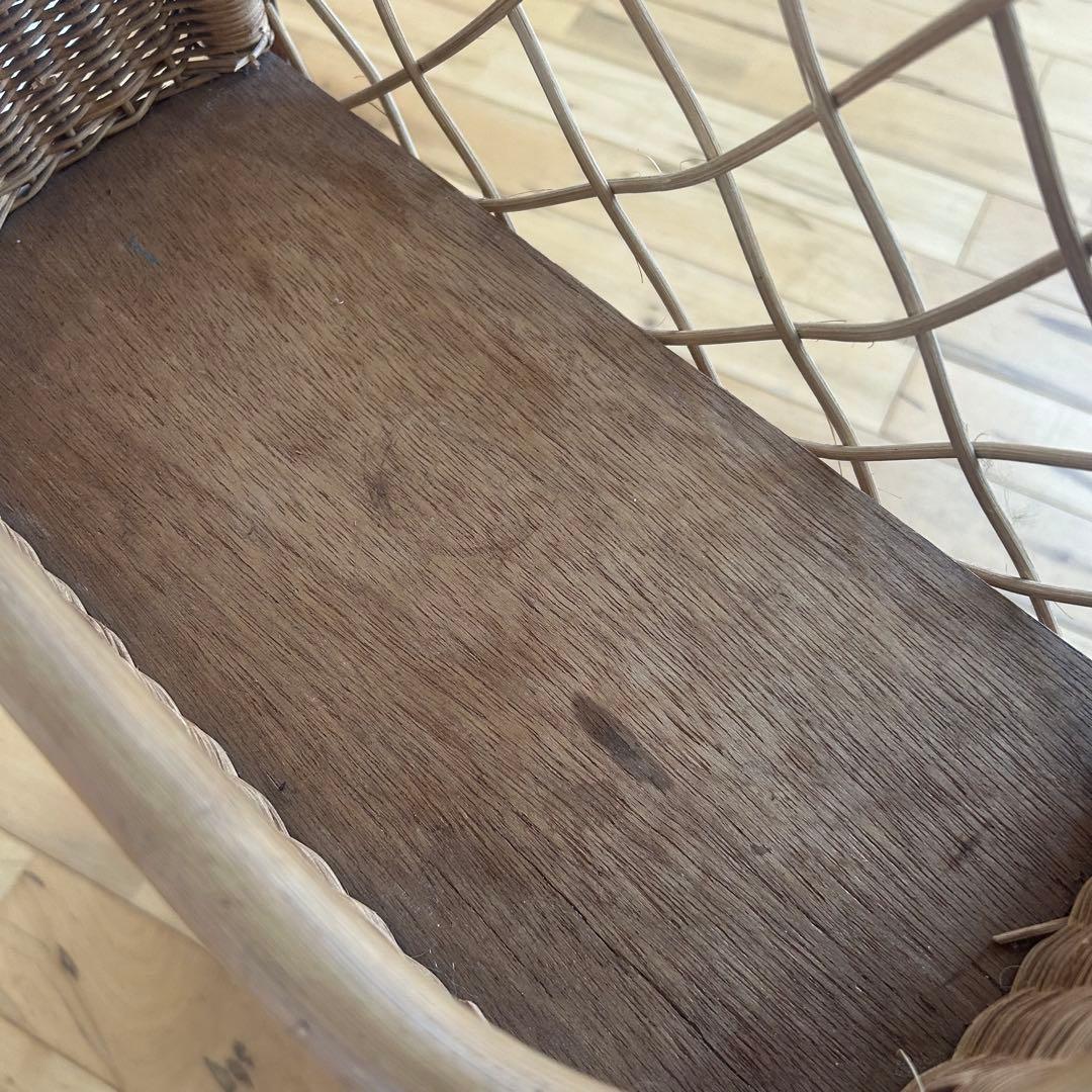 ☆アンティーク☆ ラタン　ラック　ボックス　マルチラック　バスケット　古道具