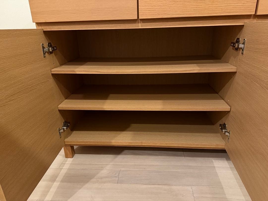 無印良品　木製キャビネット　大