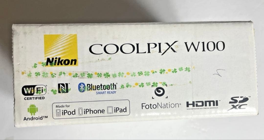 Nikon ニコン COOLPIX W100限定マリンカラー　防水機能付き