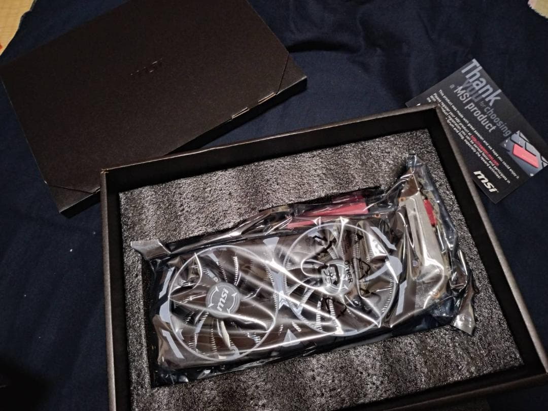 MSI GTX 1060 ARMOR OC Edition　美品　６G静音ファン